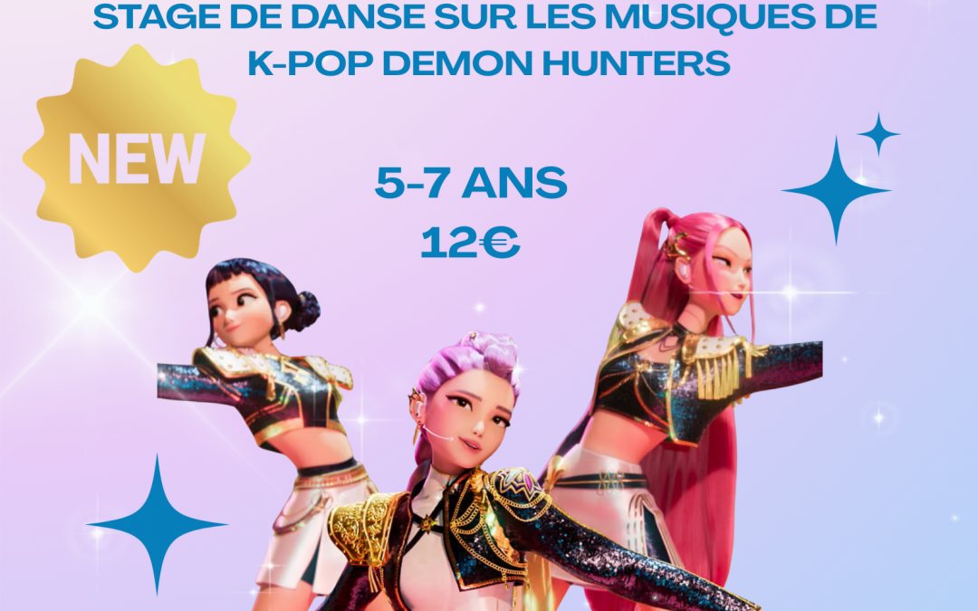 SAMEDI 31 JANVIER – Stage de K-POP